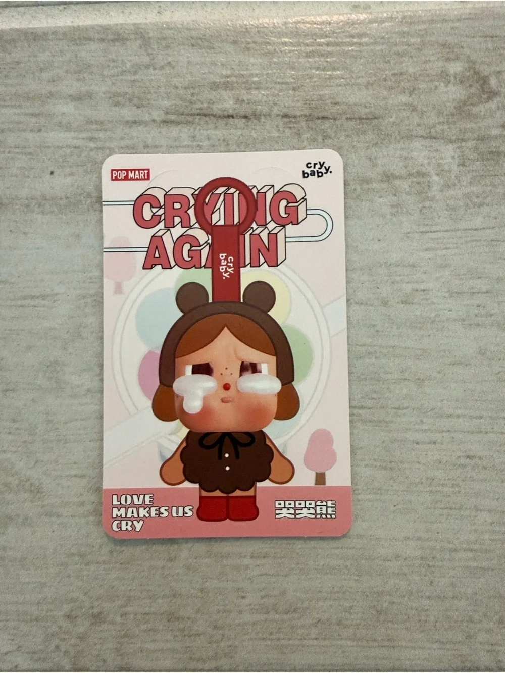 CRYBABY Crying Again Series - Vinyl Face Plush Blind Box - Confirmed